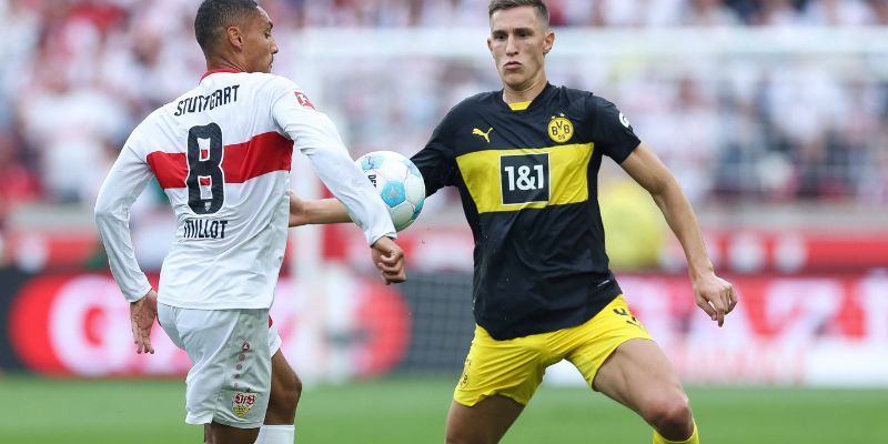 Soi kèo Stuttgart vs Borussia Dortmund khác biệt về phong độ